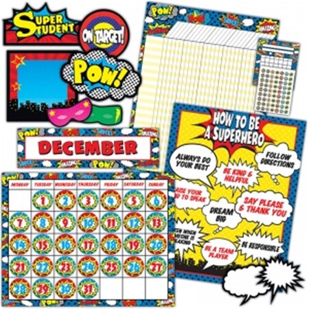 Teacher Created Resources Superhero Classroom Set TE101244